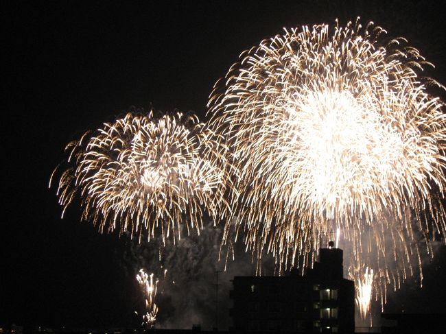 毎年必ず見る逗子の花火大会。<br />最後のフィナーレが年々豪華になっています！