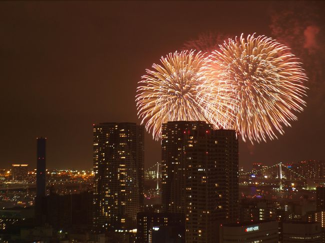 夏が大好きなので、夏のイベントももちろん大好きなのです。<br /><br />そして今年は東京湾大花火大会の入場整理券が抽選であたりました～！！<br /><br />やったぁ～嬉しいなぁ～。<br /><br />でもぉ･･･結局整理券は使わずじまいに終わってしまったぁ（笑）<br /><br />来年もﾁｹｯﾄをGETして会場へ行くぞ～っ！！