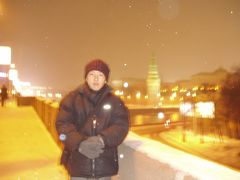 極寒のモスクワ