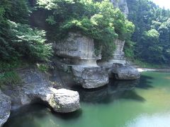 ２歳児連れで福島☆その１（出発～塔のへつり）