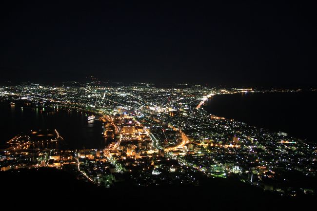 函館山　１００万ドルの夜景