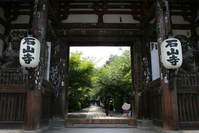 源氏物語千年紀で普段とちょっと違う石山寺へ行ってきました。