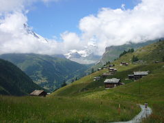 2008年スイス＆イタリアで夏休み～（２２）スネガからのハイキング