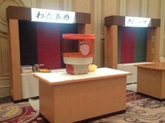 東京品川台場のホテルで綿菓子屋さん出店！！