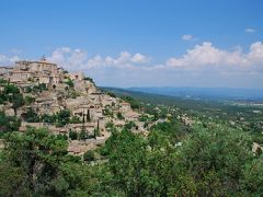 フランスゴルドの油絵 南仏プロヴァンス夏の旅（2）～はちみつ色の村 ゴルド』ゴルド