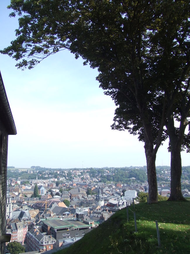 ブリュッセルから日帰りでナミュールに行きました。<br /><br />ガイドブックに載っていた城砦からの写真が目に留まり、<br />急遽行ってみることにしました。<br /><br />そこはとても落ち着いた静かな町でした。