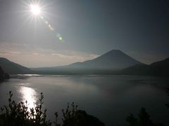 富士山見ながら移動・その２本栖湖
