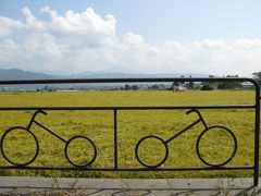 あづみ野やまびこ自転車道で安曇野へ