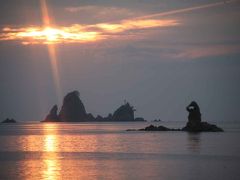 大田子海岸夕日・リベンジ?