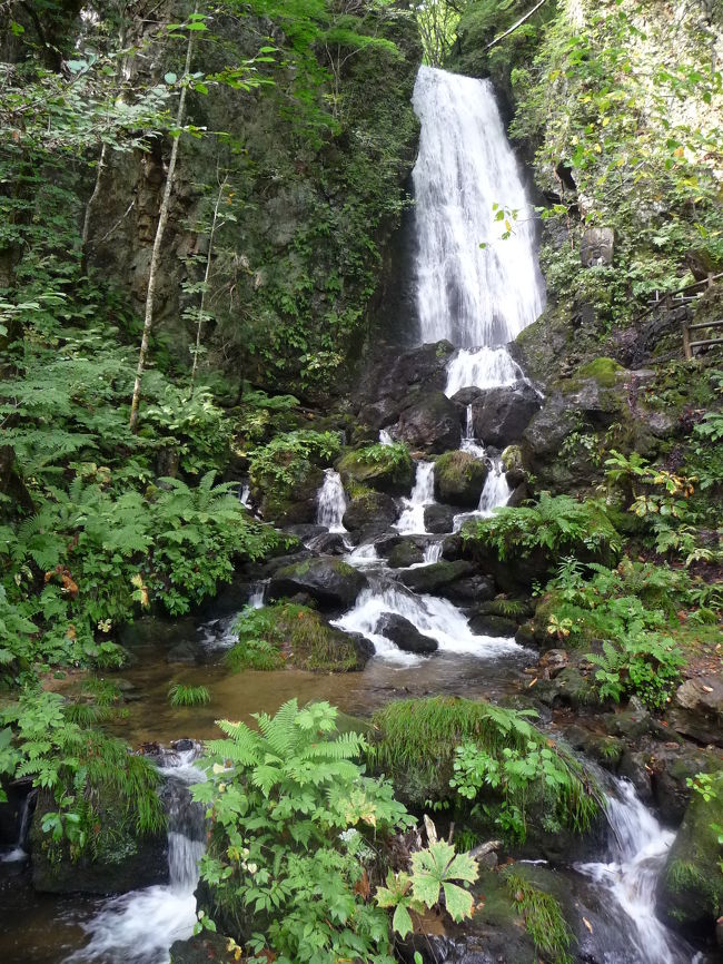 レンタカーで巡る初秋の東北４日間。<br />【その９】は、岩手県八幡平市（旧安代町）にある日本の滝百選『不動の滝』編です。<br />安比高原からもほど近く、駐車場からも徒歩５分で行ける&quot;お手軽滝&quot;です。<br /><br />日本の滝百選は、これで38ヵ所めとなりました。