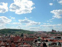 プラハ、天文時計の塔から大展望
