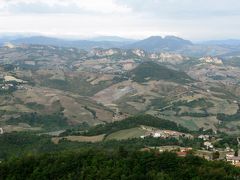 2008.9イタリア学会旅行12‐絶景のサンマリノ3　　ロープウエィ　