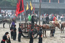 2008秋、中国旅行記14(6/43)：9月21日(2)：蘇州、三国志城、模擬合戦