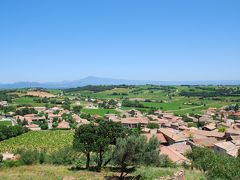 南仏プロヴァンス夏の旅（７）～ぶどう畑に囲まれたワインの村　シャトーヌフ・デュ・パプ