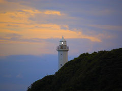 勝浦、十一夜の夕景