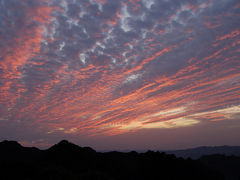 勝浦、十二夜の夕景(＋極端な補正例１)