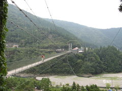 奈良十津川「谷瀬の吊り橋」