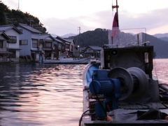 車で京都　★丹後半島 1 伊根の舟屋集落・夕焼けの伊根湾