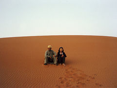 94夏　モロッコ/ワルザザード・トドラ峡谷・メルズーガ大砂丘