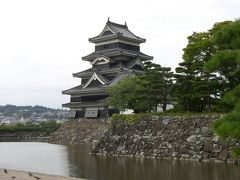 【2006年夏 一人旅日本旅行】山梨から長野・松本城へ