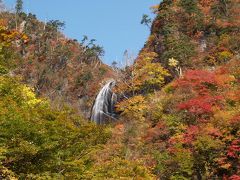 東北の秋・滝と山と紅葉と　滝めぐりシリーズ９４　日本の滝百選・安の滝はやっぱり最高！　秋田県北秋田市