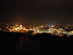 2008年欲張り夏休みヨーロッパ旅行4日目?Budapestゲッレールトの丘からの夜景