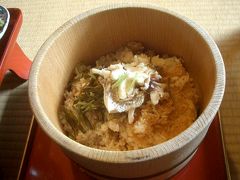 鯛の本当においしい鯛めしを「鯛や」でいただきました。感動。