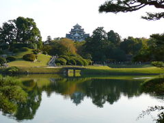 湯ったり湯郷温泉と日本三名園岡山後楽園散策の旅：岡山後楽園