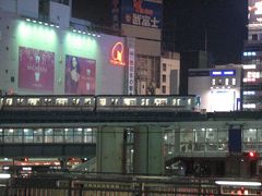 久しぶりに渋谷駅周辺の夜景を眺める?
