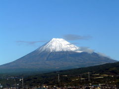２００８．１１．１３ 今日の富士山と満月