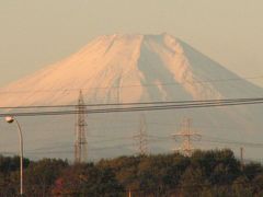 久しぶりにすっきりした富士山を眺める