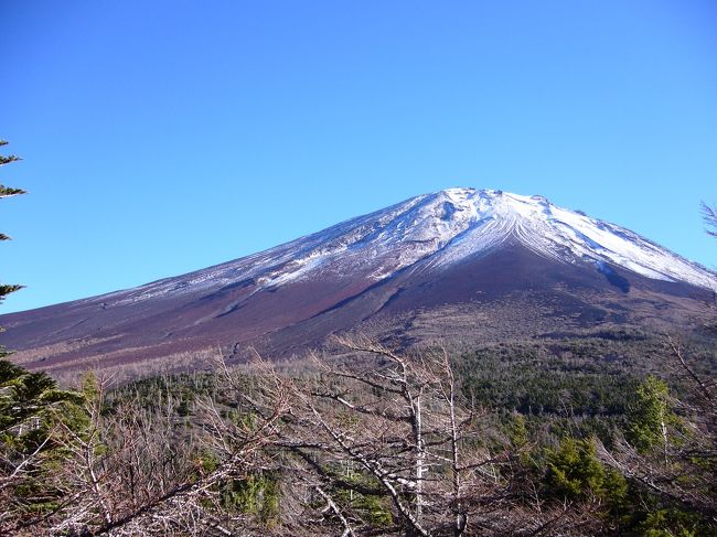 いつか頂上まで登ってみたい「富士山」<br />初心者が登れるシーズンはすっかり終わってしまったので、<br />車で五合目までいってみました。