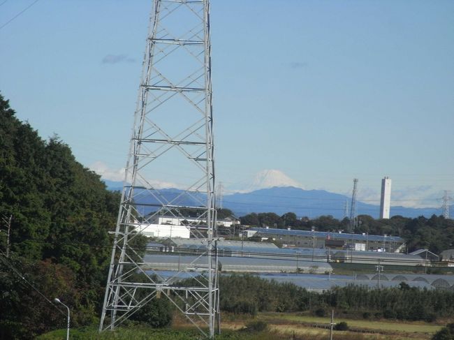 窓の向こうに富士山が見えた。<br />愛知の片隅で･････。