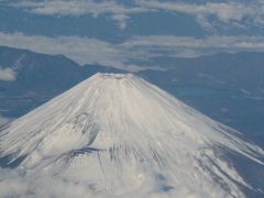 久しぶりに真っ白な富士山を眺める
