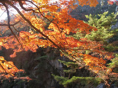 紅葉の昇仙峡を歩く Shoenkyo,Yamanasi pref. Japan