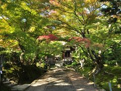 爽秋の嵯峨野散策　?紅葉を求めて　常寂光寺