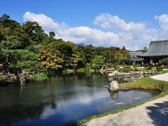 爽秋の嵯峨野散策　?　世界遺産　天龍寺