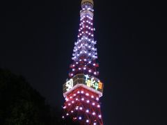 輝くダイヤモンドの東京タワー