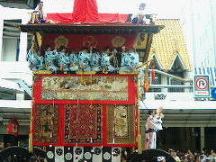 初めての祇園祭　２００５