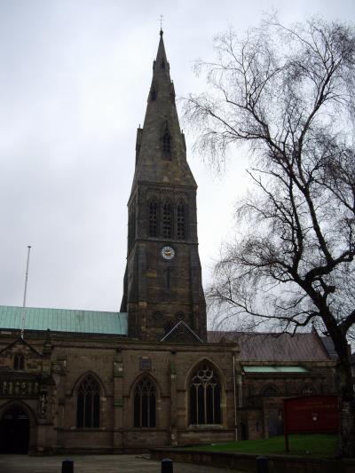 レスター (Leicester) 大聖堂　見学 2008年12月