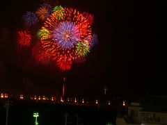 たかぼう☆江ノ島の花火を見る