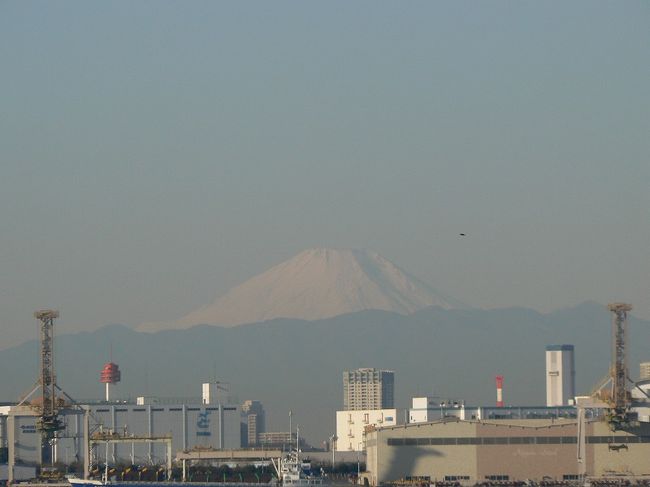 羽田空港を何度か利用しているうちに、空気が澄んだ晴れの日には富士山が綺麗に見えることに気づきました。それなら、他の湾岸でも富士山の見える場所があるはず。<br /><br />富士山と羽田を結んだ線を伸ばすと千葉県になってしまうので、都内の湾岸で東の方にある新木場へ行って探すことにしました。<br /><br />今回の移動手段は、都営バスの23区内一日乗車券(大人500円)。バス乗車時に購入し、あとは乗車の時に運転手に見せるだけで一日乗り放題です。1回の運賃が200円ですから、3回乗れば元が取れる計算です。<br />