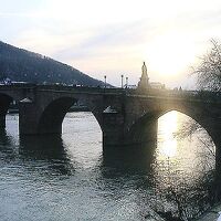 ハイデルベルク!!!(夕陽に映えるネッカー川と赤茶色の街並み）パパのジャーマン癒しメタルツアー　VOL.3