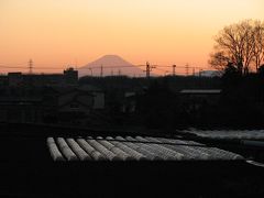 久しぶりに素晴らしい富士山を眺める