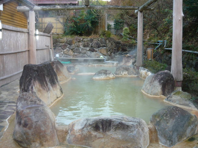 ラムネ温泉仙寿の里温泉を利用しました。入ってすぐの大浴場と奥の階段を下りた所にある巨大な露天風呂が楽しめます。炭酸泉という事で、適温でゆっくり泡が付くまで楽しめると思ったのですが、温度をあえて下げてはいなかったので（時間にもよるとは思うのですが）泡がまとわり付く処まではいたらなかったです。でも飲泉等もあり時間があればゆっくり楽しみたい所です。