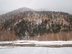 冬の上高地散策；０９年第１回山カラ　