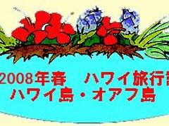 08年春ハワイ旅行記その1