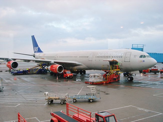 スカンジナビア航空で北欧２カ国。