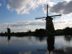 '08年9月　オランダ・キンデルダイクの風車