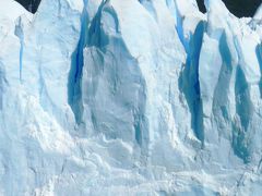 中南米の旅・思い出のアルバム　氷河観光船から見たペノ氷河　２